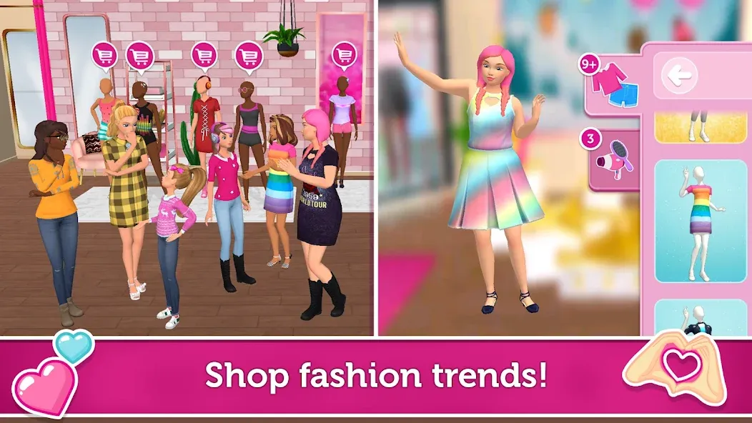 Barbie Dreamhouse Adventures (Барби Приключения в доме мечты) МОД/Взлом [Бесконечные деньги, Монеты и Мега MOD] Screenshot 5