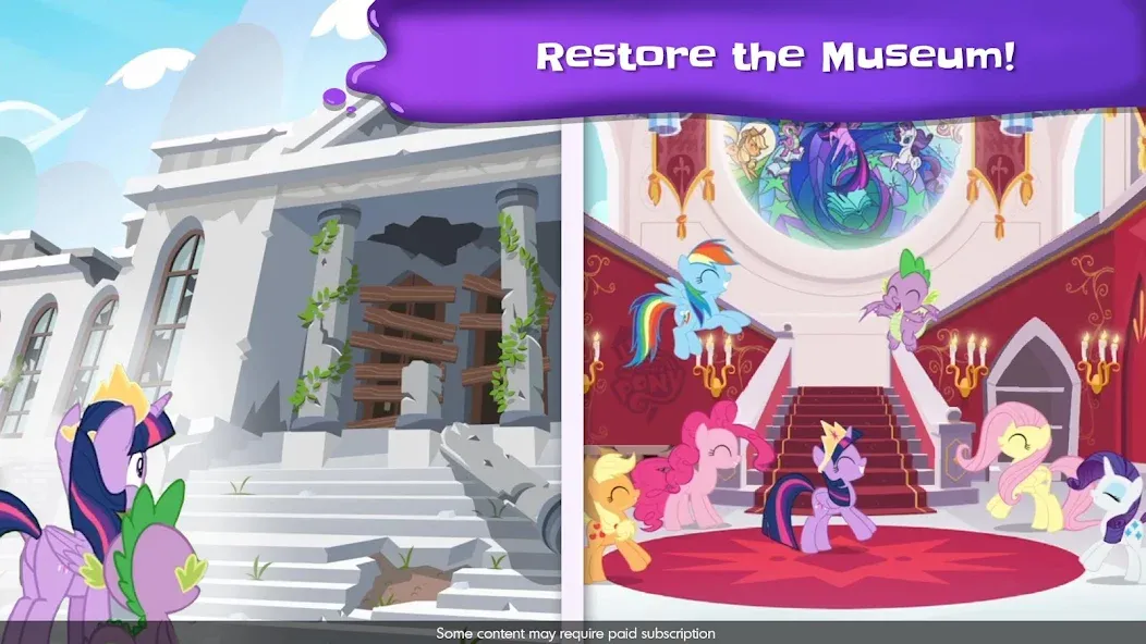 My Little Pony Color By Magic (Май Литл Пони) МОД/Взлом [Бесконечные деньги, Монеты и Мега MOD] Screenshot 1