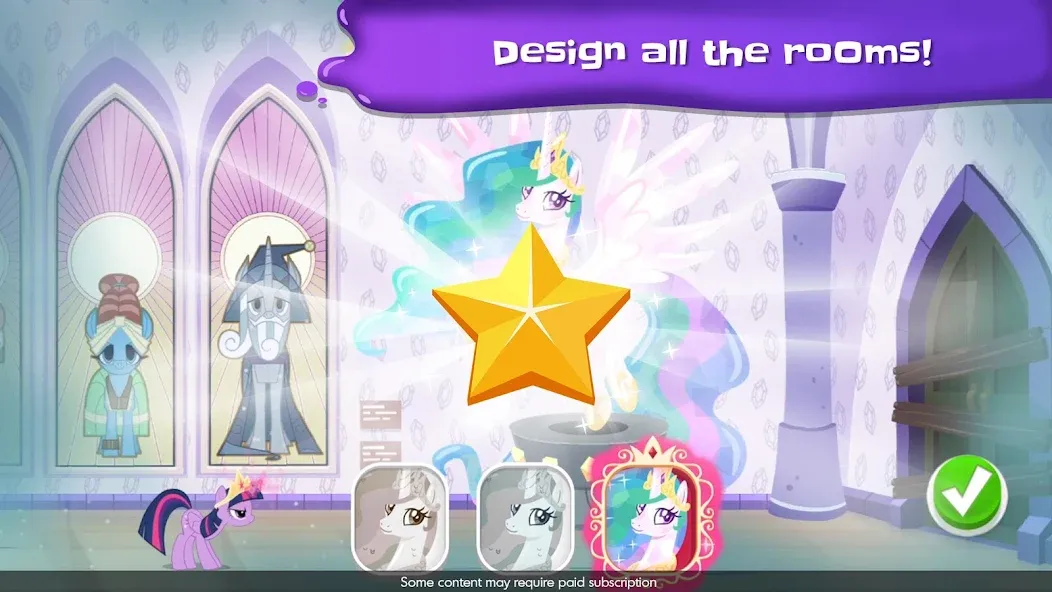 My Little Pony Color By Magic (Май Литл Пони) МОД/Взлом [Бесконечные деньги, Монеты и Мега MOD] Screenshot 3