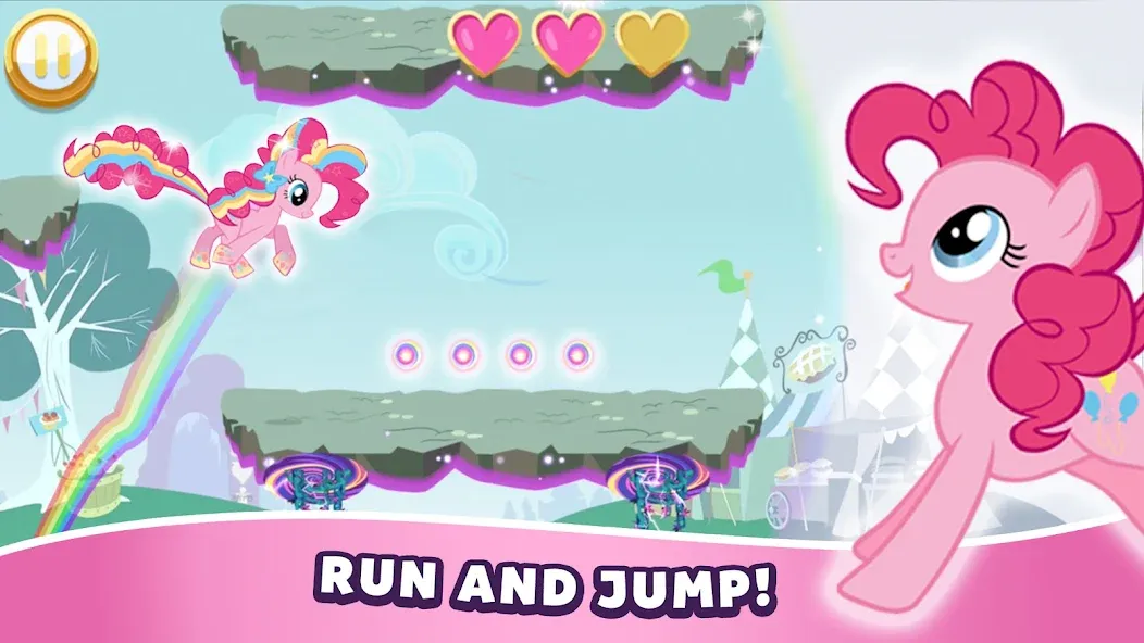 My Little Pony Rainbow Runners (Май Литл Пони) МОД/Взлом [Бесконечные деньги, Монеты и Мега MOD] Screenshot 2