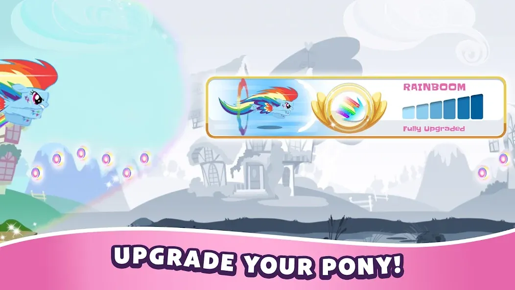 My Little Pony Rainbow Runners (Май Литл Пони) МОД/Взлом [Бесконечные деньги, Монеты и Мега MOD] Screenshot 3