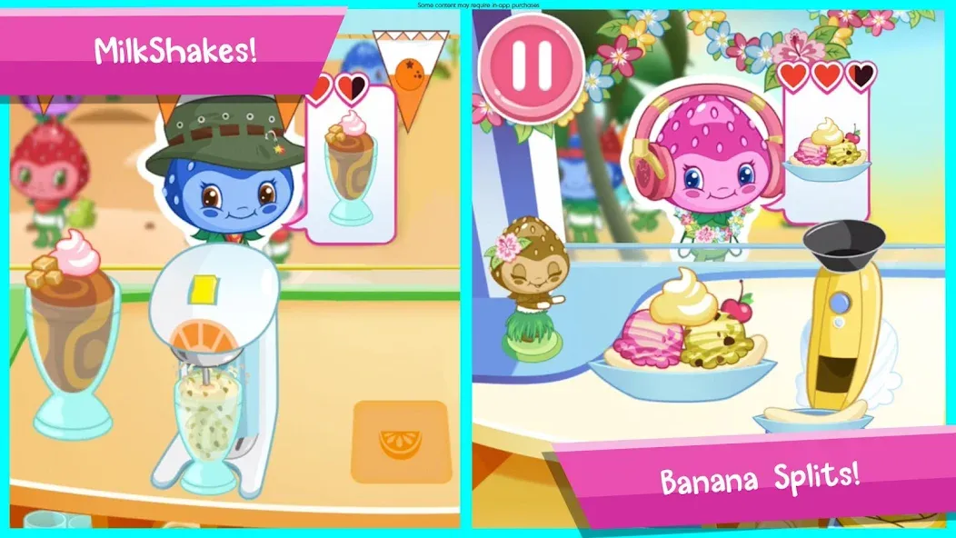 Strawberry Shortcake Ice Cream МОД/Взлом [Меню, Бесконечные монеты и Открытые уровни] Screenshot 2
