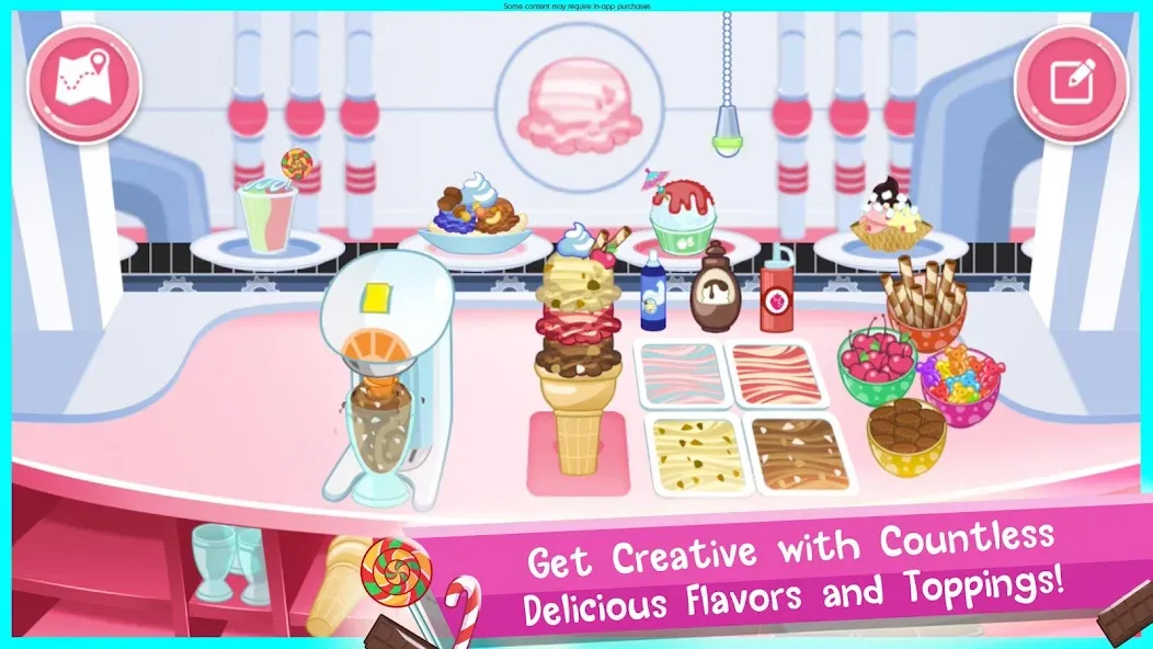 Strawberry Shortcake Ice Cream МОД/Взлом [Меню, Бесконечные монеты и Открытые уровни] Screenshot 4