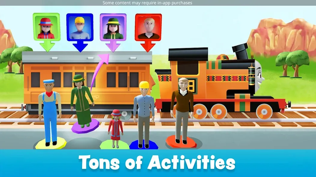 Thomas & Friends: Magic Tracks МОД/Взлом [Все открыто, Дополнительные деньги и Меню MOD] Screenshot 5