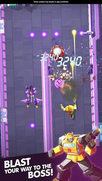 Transformers Bumblebee (Трансформеры) МОД/Взлом [Деньги, Монеты и Меню MOD] Screenshot 2