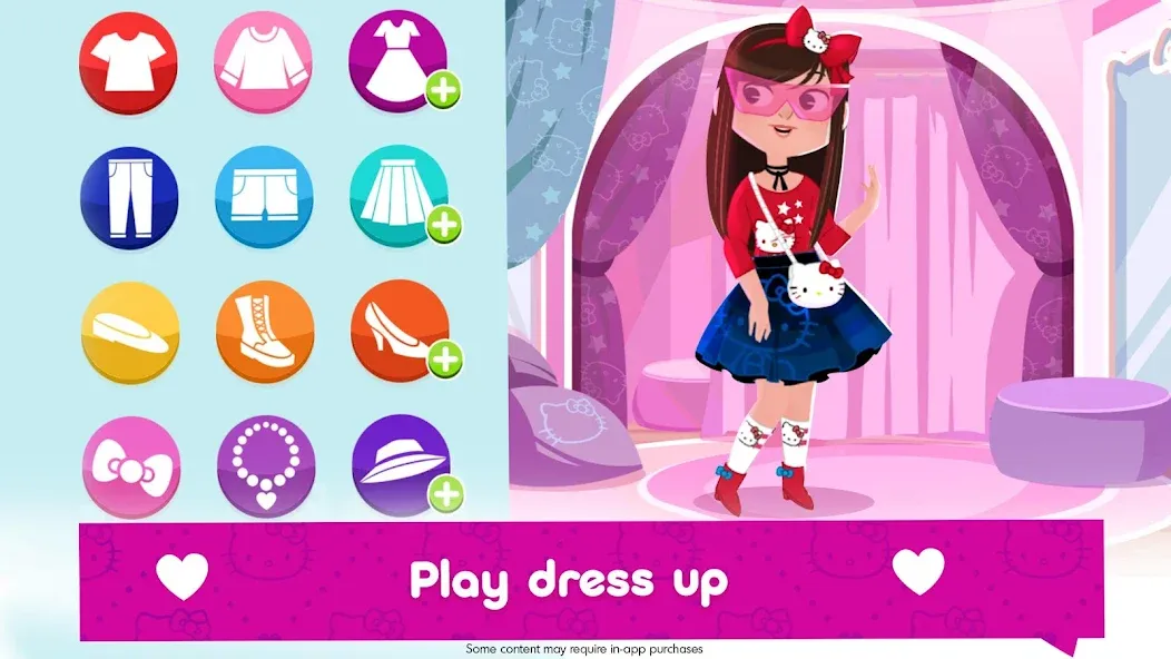 Hello Kitty Fashion Star МОД/Взлом [Деньги, Монеты и Меню MOD] Screenshot 2
