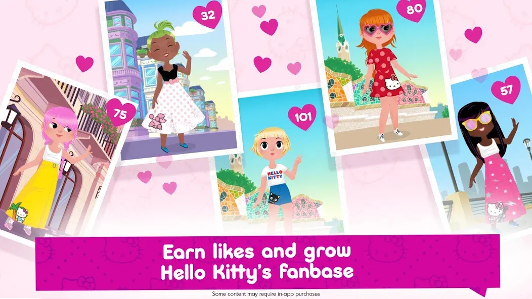 Hello Kitty Fashion Star МОД/Взлом [Деньги, Монеты и Меню MOD] Screenshot 3