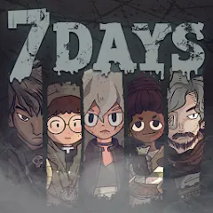 Скачать 7Days! : Mystery Visual Novel Взлом (Все билеты разблокированы) на Андроид