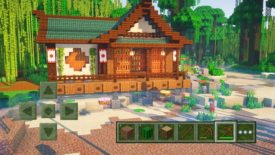 Craft World - Master Block 3D (Крафт Ворлд) МОД/Взлом [Деньги, Монеты и Меню MOD] Screenshot 1