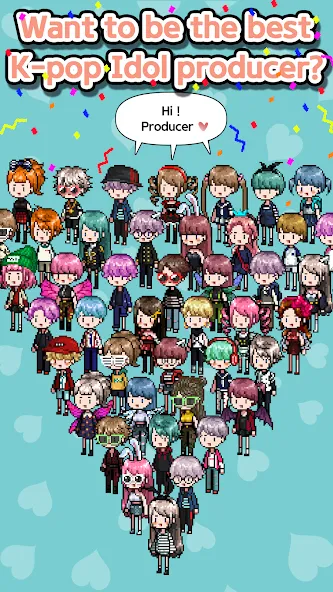 K-POP Idol Producer МОД/Взлом [Много монет, Открытые уровни и Мега MOD] Screenshot 1