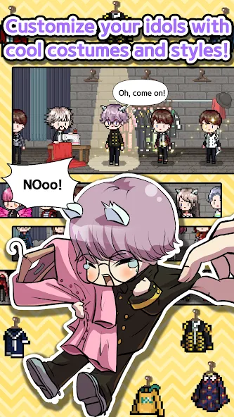 K-POP Idol Producer МОД/Взлом [Много монет, Открытые уровни и Мега MOD] Screenshot 3