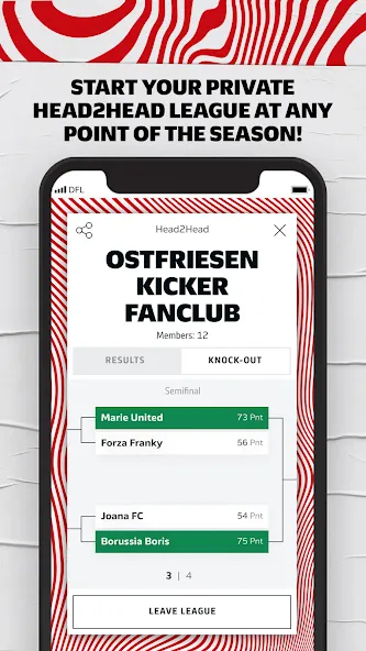Bundesliga Fantasy Manager (Бундеслига Фэнтези Менеджер) МОД/Взлом [Меню, Бесконечные монеты и Открытые уровни] Screenshot 5