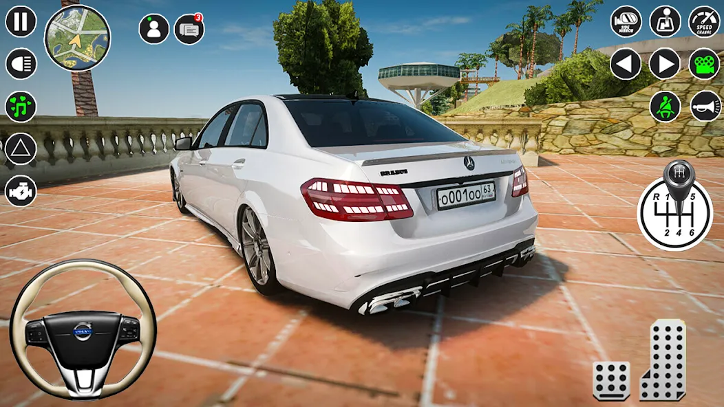 Modern Car Drive Glory Parking МОД/Взлом [Все открыто, Дополнительные деньги и Меню MOD] Screenshot 1