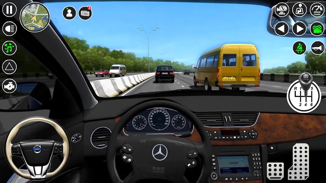 Modern Car Drive Glory Parking МОД/Взлом [Все открыто, Дополнительные деньги и Меню MOD] Screenshot 3