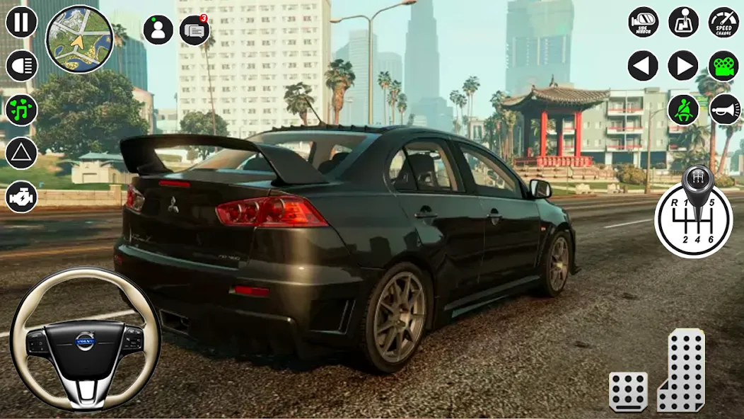Modern Car Drive Glory Parking МОД/Взлом [Все открыто, Дополнительные деньги и Меню MOD] Screenshot 5