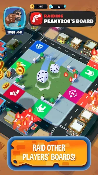 Mafia Kings - Mob Board Game (Мафия Кингс) МОД/Взлом [Меню, Бесконечные монеты и Открытые уровни] Screenshot 5