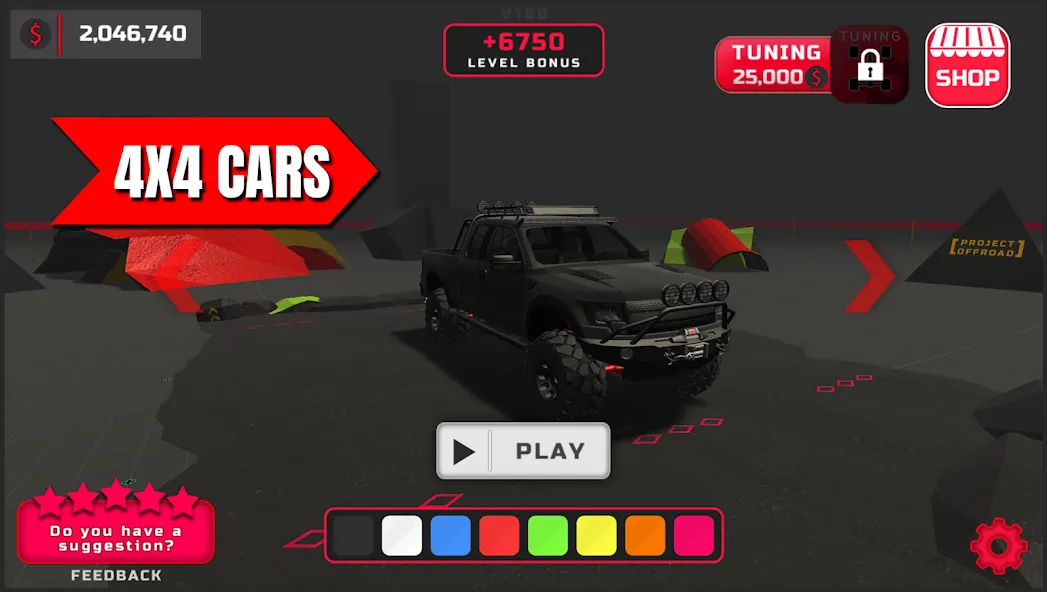 [Project : Offroad] МОД/Взлом [Много денег, Монет и Все открыто] Screenshot 4