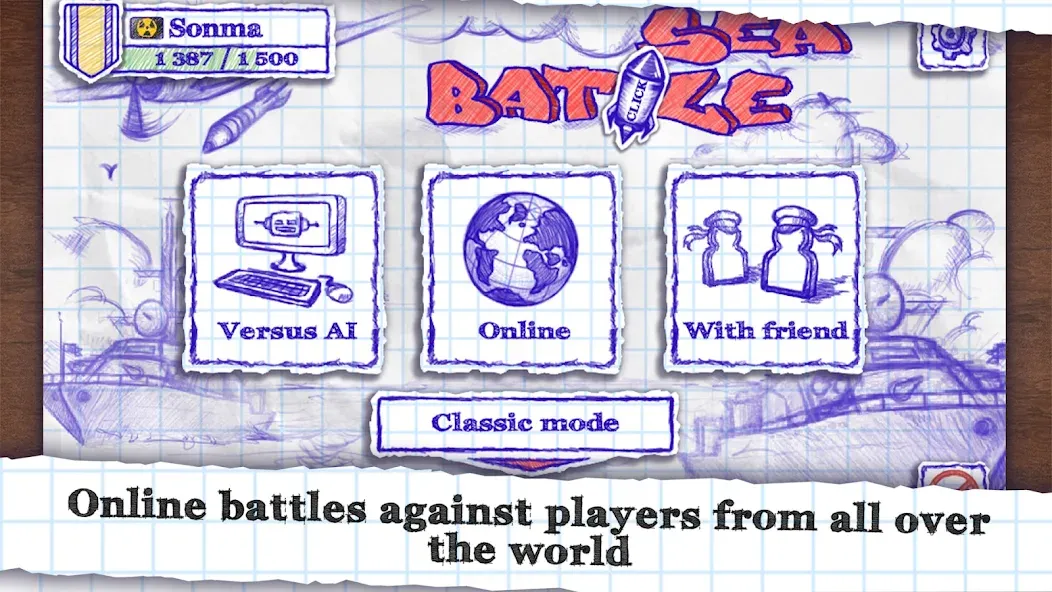 Sea Battle МОД/Взлом [Бесконечные деньги, Монеты и Мега MOD] Screenshot 1
