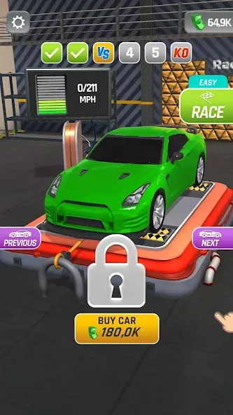 Dyno Racing (Дино Рейсинг) МОД/Взлом [Много денег, Монет и Все открыто] Screenshot 5