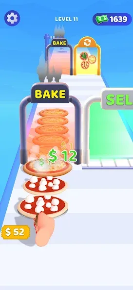 I Want Pizza (Я хочу пиццу) МОД/Взлом [Все открыто, Дополнительные деньги и Меню MOD] Screenshot 1