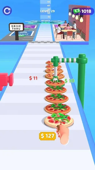 I Want Pizza (Я хочу пиццу) МОД/Взлом [Все открыто, Дополнительные деньги и Меню MOD] Screenshot 2