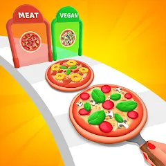 Скачать Взломанная I Want Pizza на Андроид (Много денег) бесплатно
