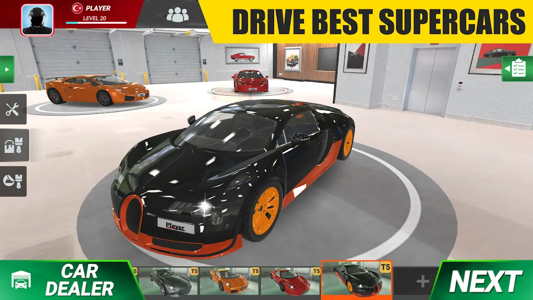 Racing Online:Car Driving Game МОД/Взлом [Меню, Бесконечные монеты и Открытые уровни] Screenshot 5