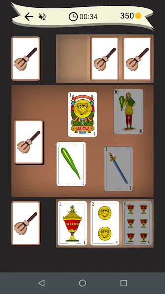 Broom: card game (Эскоба дель 15) МОД/Взлом [Бесконечные деньги, Монеты и Мега MOD] Screenshot 3