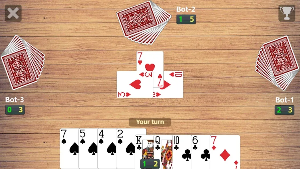 Callbreak League - Card Game (Колбрик Лига) МОД/Взлом [Много денег, Монет и Все открыто] Screenshot 2