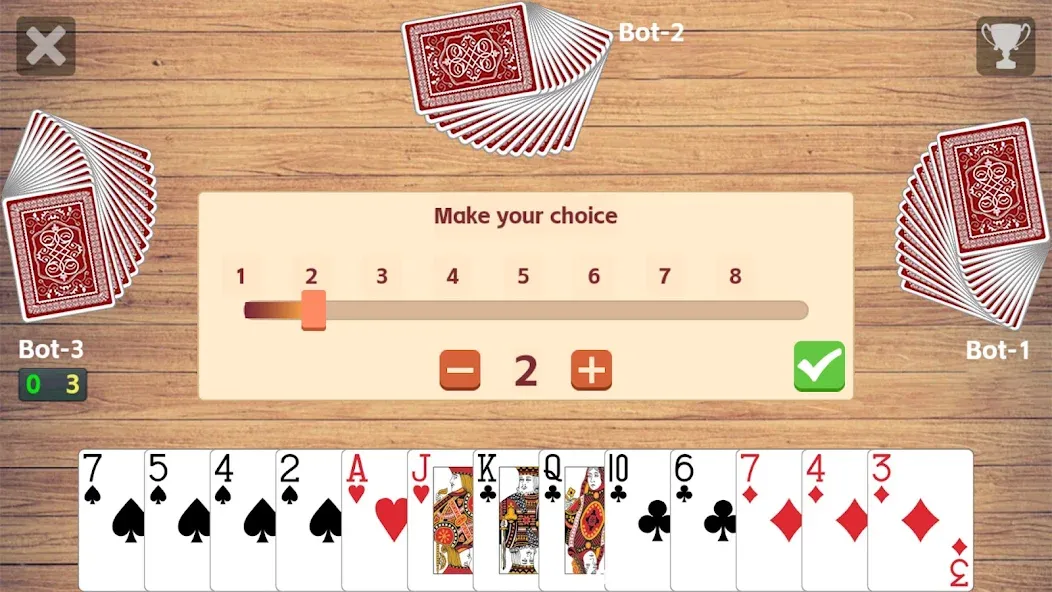 Callbreak League - Card Game (Колбрик Лига) МОД/Взлом [Много денег, Монет и Все открыто] Screenshot 4