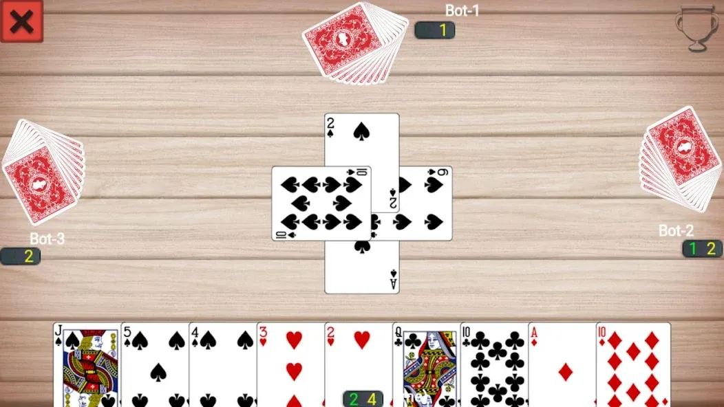 Callbreak Master - Card Game (Коллбрейк Мастер) МОД/Взлом [Меню, Бесконечные монеты и Открытые уровни] Screenshot 1