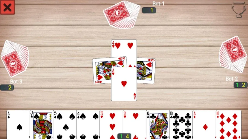 Callbreak Master - Card Game (Коллбрейк Мастер) МОД/Взлом [Меню, Бесконечные монеты и Открытые уровни] Screenshot 2