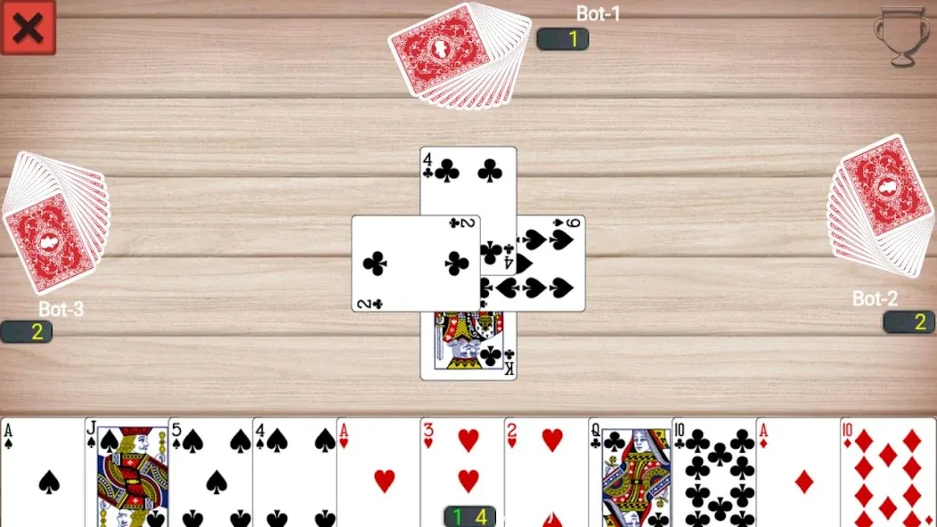 Callbreak Master - Card Game (Коллбрейк Мастер) МОД/Взлом [Меню, Бесконечные монеты и Открытые уровни] Screenshot 3