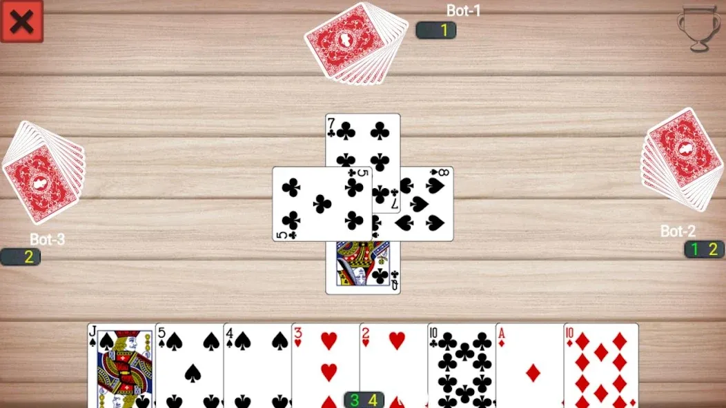 Callbreak Master - Card Game (Коллбрейк Мастер) МОД/Взлом [Меню, Бесконечные монеты и Открытые уровни] Screenshot 5