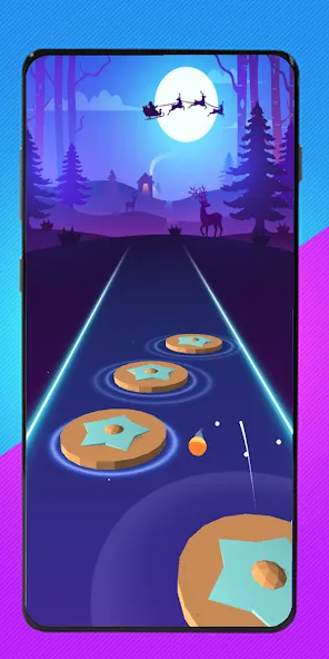 Cartoon cat - Hop tiles rush (Картун кэт) МОД/Взлом [Все открыто, Дополнительные деньги и Меню MOD] Screenshot 2