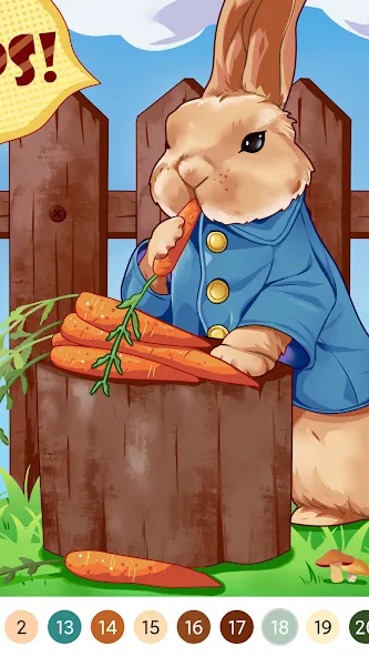 Color.Me: Coloring Puzzle МОД/Взлом [Все открыто, Дополнительные деньги и Меню MOD] Screenshot 4