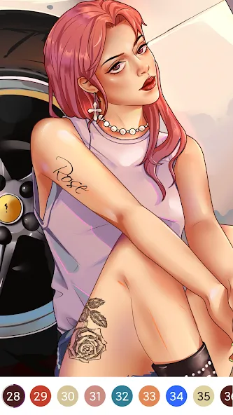 Color.Me: Coloring Puzzle МОД/Взлом [Все открыто, Дополнительные деньги и Меню MOD] Screenshot 5