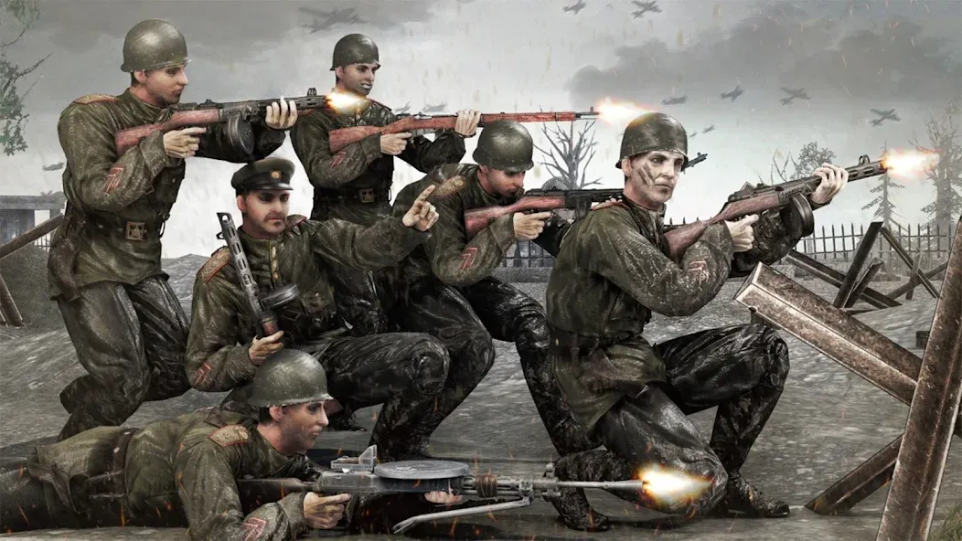 Medal of War – WW2 Games 2024 — скриншот 2 Medal of War – WW2 Games 2024 — скриншот 2