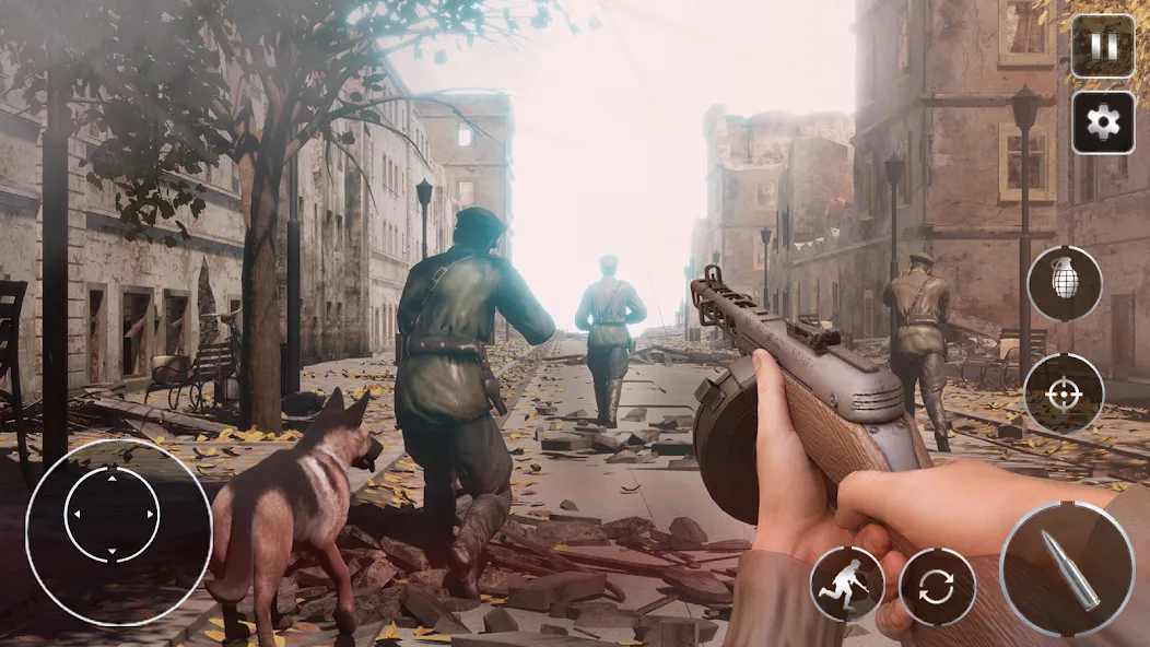 Call Of Courage : WW2 Shooting МОД/Взлом [Бесконечные деньги, Монеты и Мега MOD] Screenshot 2