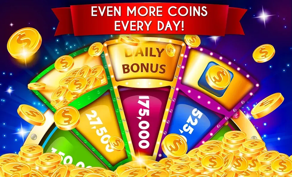 Slots Oscar: huge casino games МОД/Взлом [Бесконечные деньги, Монеты и Мега MOD] Screenshot 5