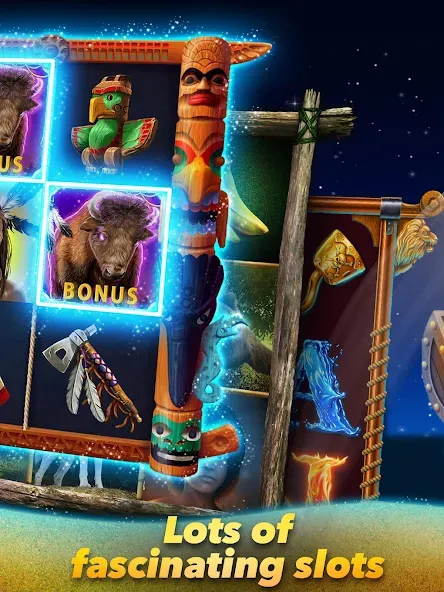 Sandman Slots - Slot Machines МОД/Взлом [Бесконечные деньги, Монеты и Мега MOD] Screenshot 2
