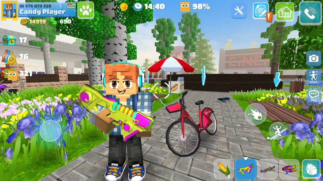 School Party Craft МОД/Взлом [Деньги, Монеты и Меню MOD] Screenshot 2