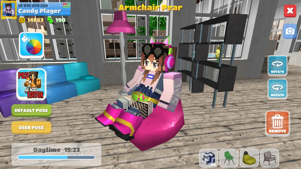 School Party Craft МОД/Взлом [Деньги, Монеты и Меню MOD] Screenshot 3