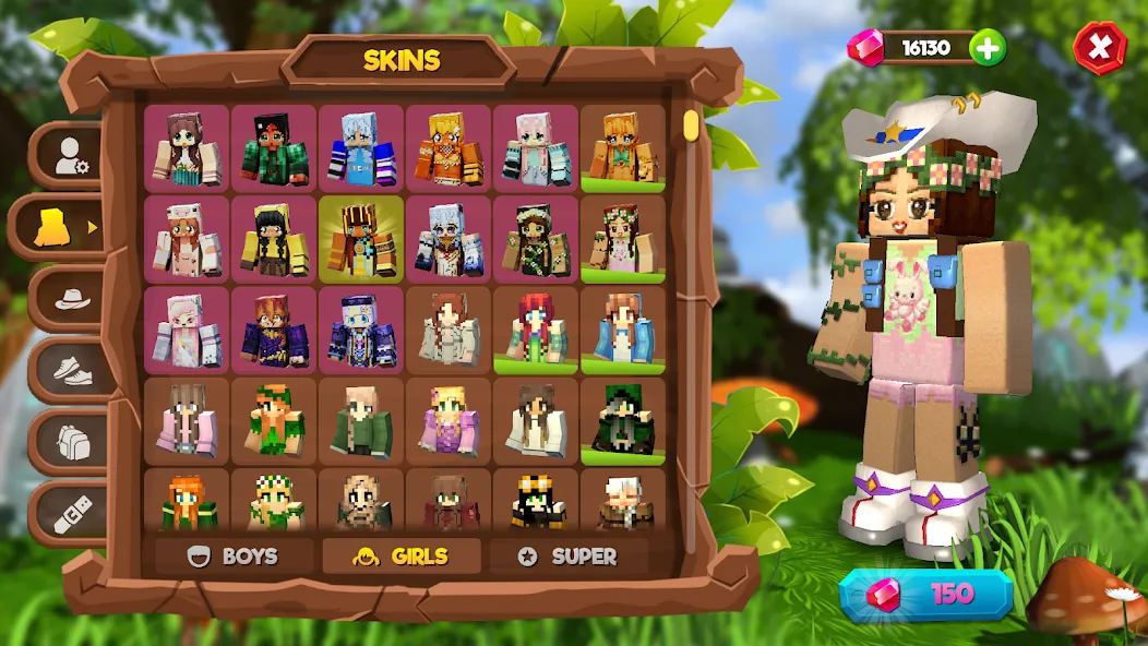 Pony World Craft МОД/Взлом [Много денег, Монет и Все открыто] Screenshot 1
