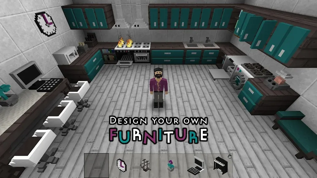 Survivalcraft 2 Day One (Сурвайвалкрафт 2 День Первый) МОД/Взлом [Все открыто, Дополнительные деньги и Меню MOD] Screenshot 1