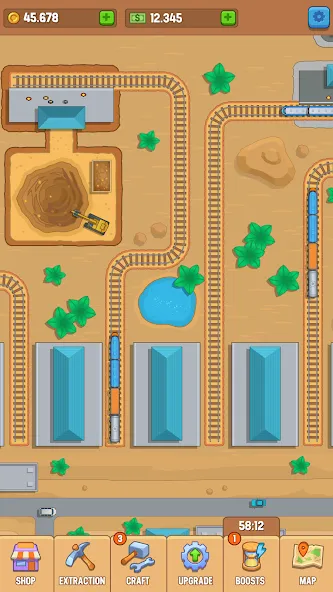 Train. Station. Railroad. (Трейн Кликер) МОД/Взлом [Много монет, Открытые уровни и Мега MOD] Screenshot 1