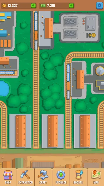 Train. Station. Railroad. (Трейн Кликер) МОД/Взлом [Много монет, Открытые уровни и Мега MOD] Screenshot 2