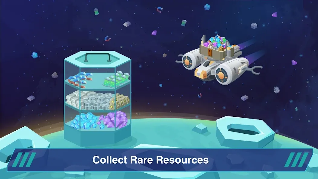 Space Colonizers - the Sandbox (Спейс Колонизаторс) МОД/Взлом [Деньги, Монеты и Меню MOD] Screenshot 1