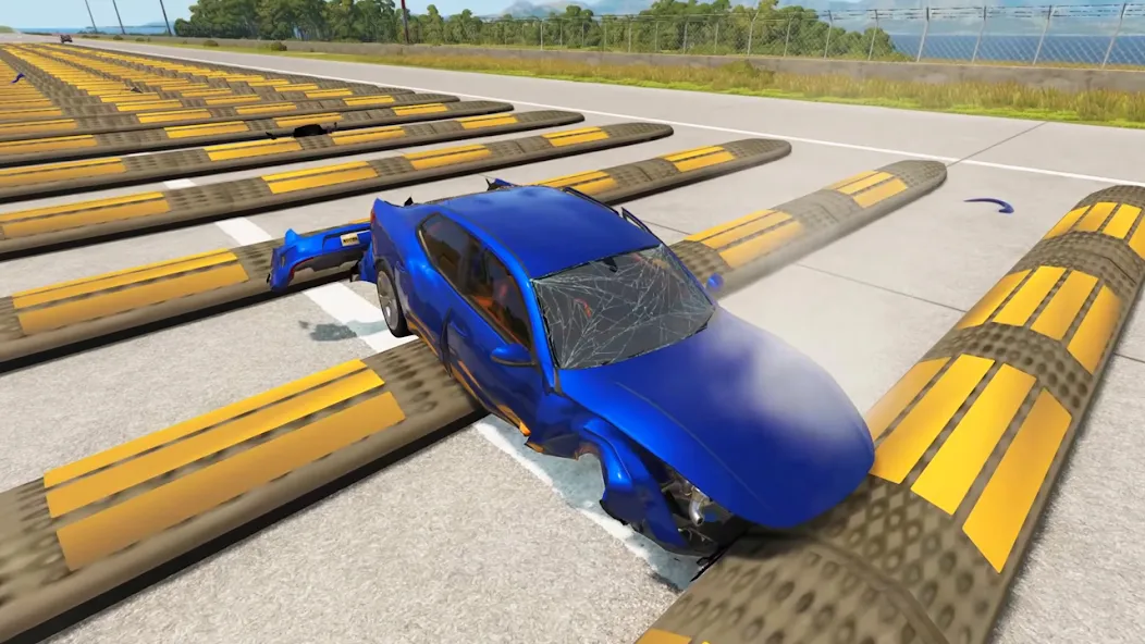 Beam Drive Road Crash 3D Games (Бим Драйв Роад Краш 3Д Геймс) МОД/Взлом [Деньги, Монеты и Меню MOD] Screenshot 5