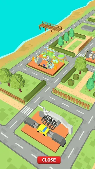 Car Crusher Kingdom (Кар Крашер Кингдом) МОД/Взлом [Меню, Бесконечные монеты и Открытые уровни] Screenshot 2